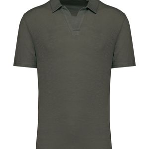Men’s Linen Polo Shirt